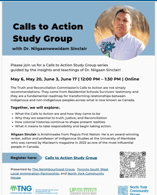 Calls to Action Study Group - NSinclar series