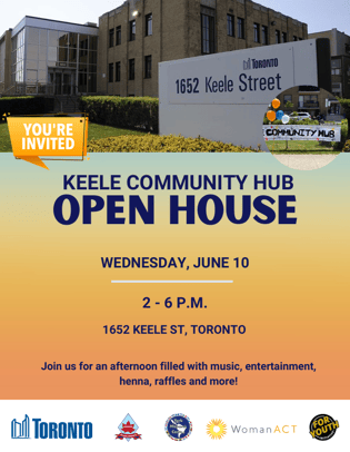 Keele community hub open house