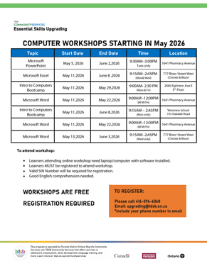 TDSB Computer May 2026