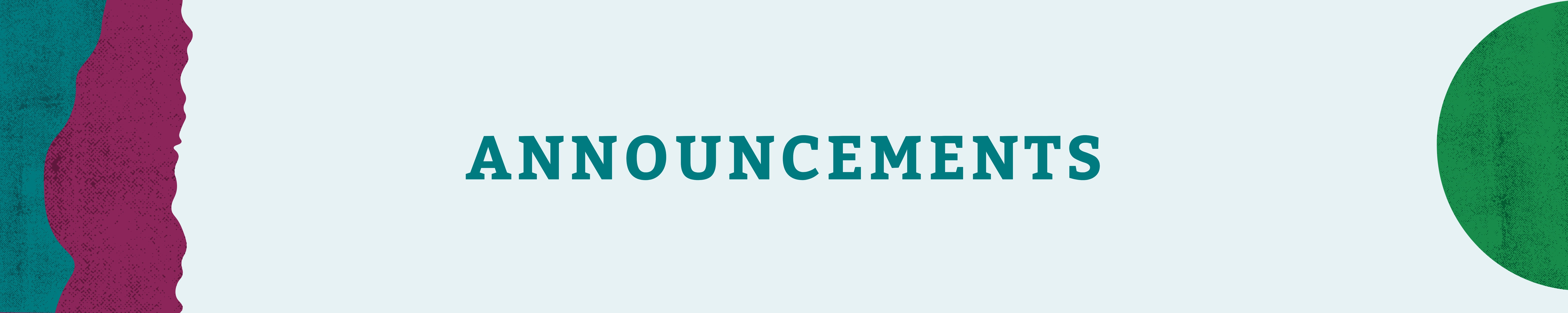 announcements