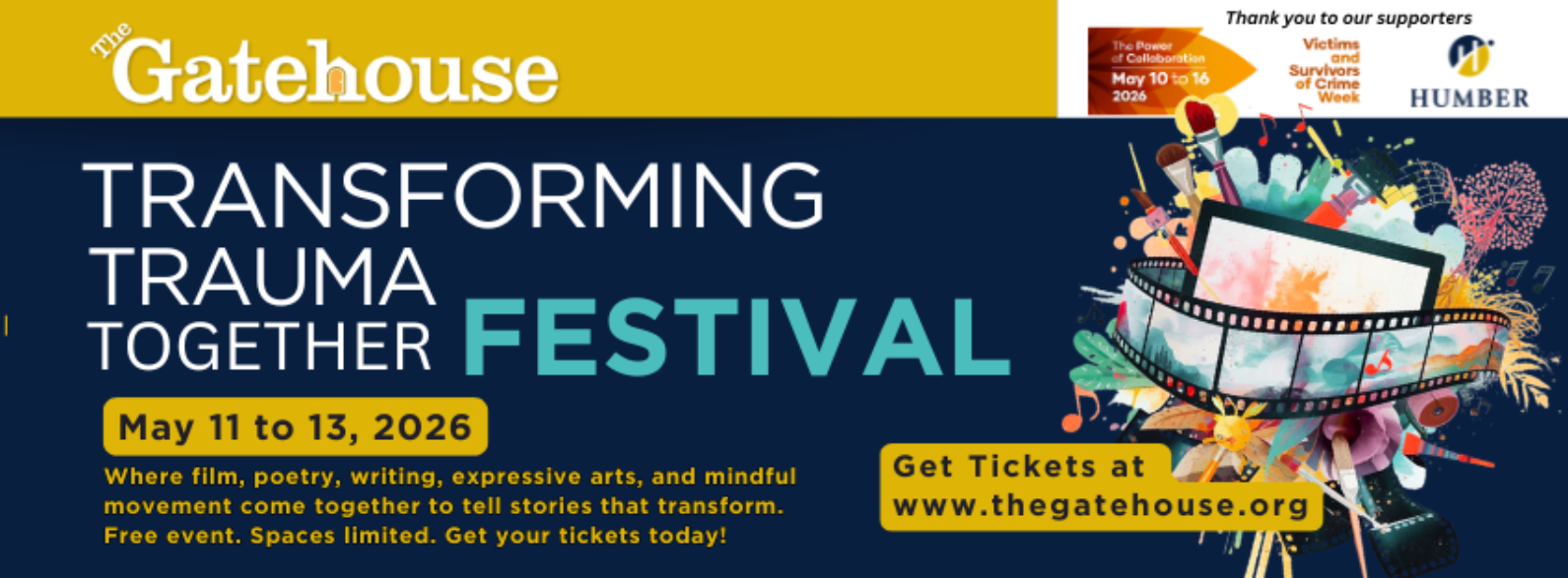 transforming trauma together festival